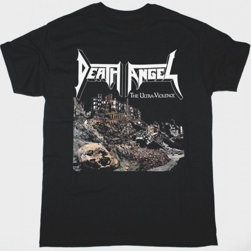 DEATH ANGEL THE ULTRA VIOLENCE NEW BLACK T-SHIRT