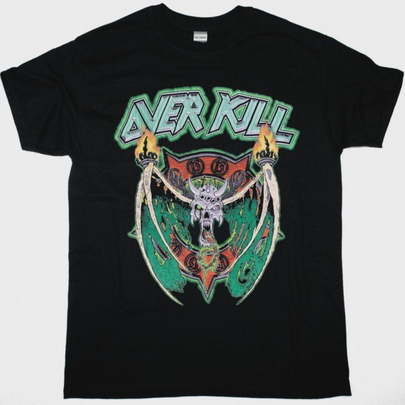 OVERKILL KILLBOX 13 TOUR NEW BLACK T SHIRT