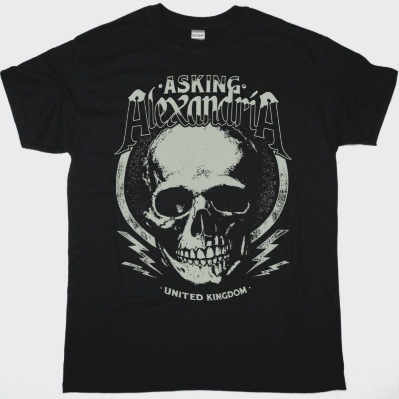ASKING ALEXANDRIA UNITED KINGDOM NEW BLACK T-SHIRT