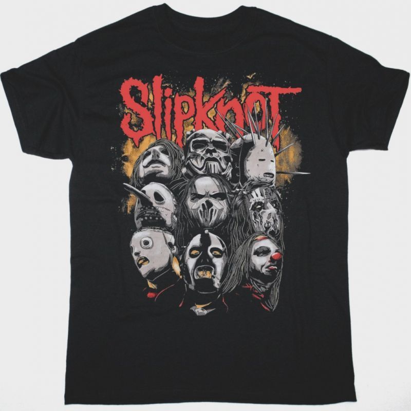 SLIPKNOT MASK ALL HOPE IS GONE NEW BLACK T SHIRT