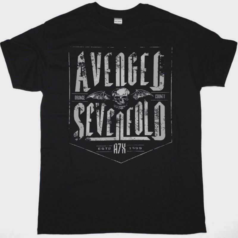 AVENGED SEVENFOLD EST 1999 NEW BLACK T-SHIRT