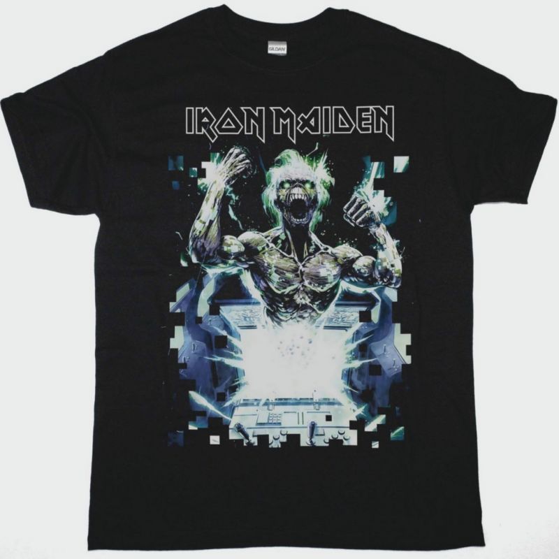 IRON MAIDEN SPEED OF LIGHT NEW BLACK T-SHIRT