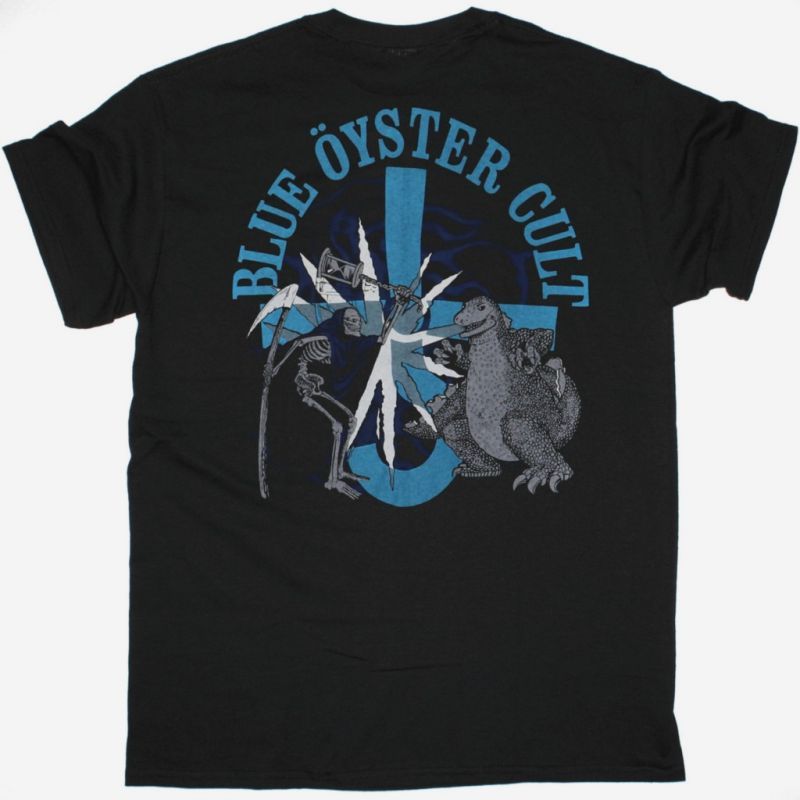 BLUE ÖYSTER CULT GODZILLA NEW BLACK T SHIRT
