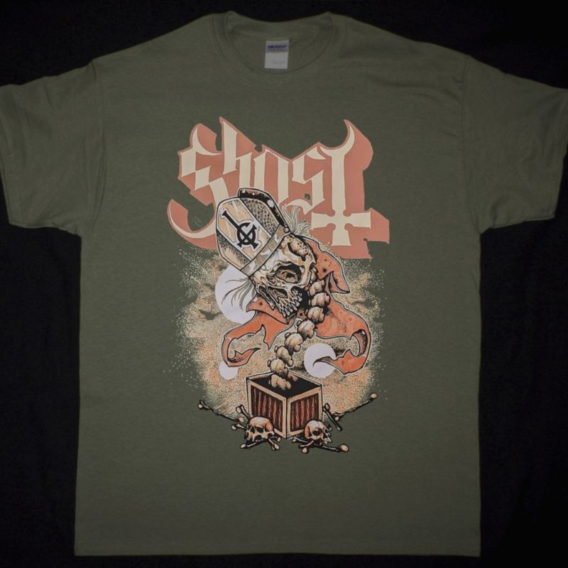 GHOST JACK IN THE BOX NEW KAKHI T-SHIRT