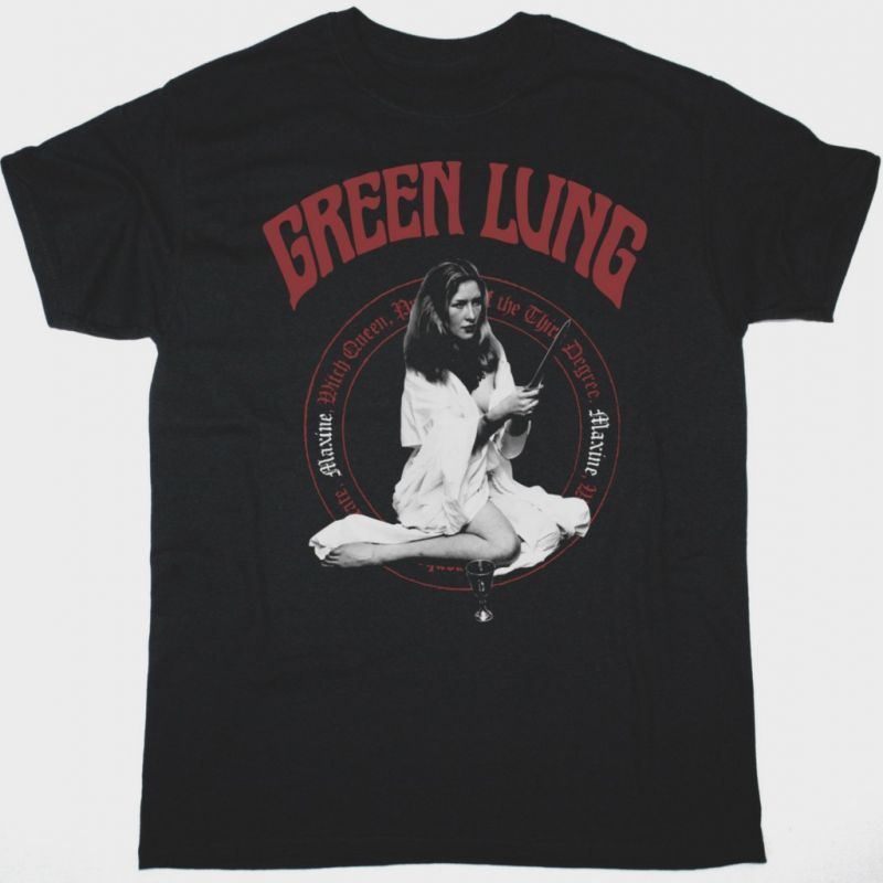GREEN LUNG MAXINE (WITCH QUEEN) NEW BLACK T-SHIRT