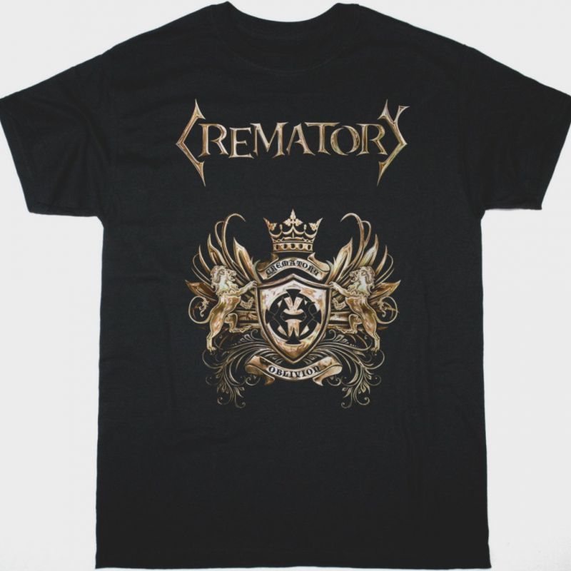 CREMATORY OBLIVION NEW BLACK T SHIRT
