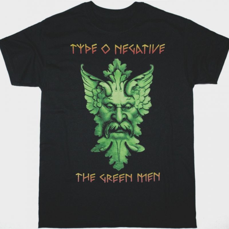 TYPE O NEGATIVE THE GREEN MAN NEW BLACK T-SHIRT