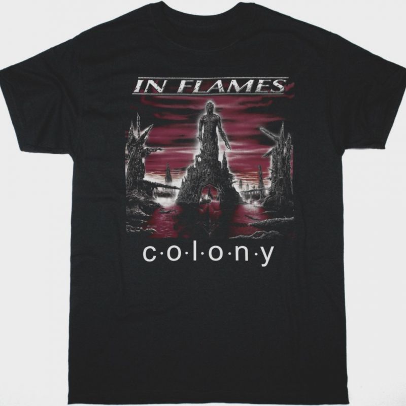 IN FLAMES COLONY NEW BLACK T-SHIRT