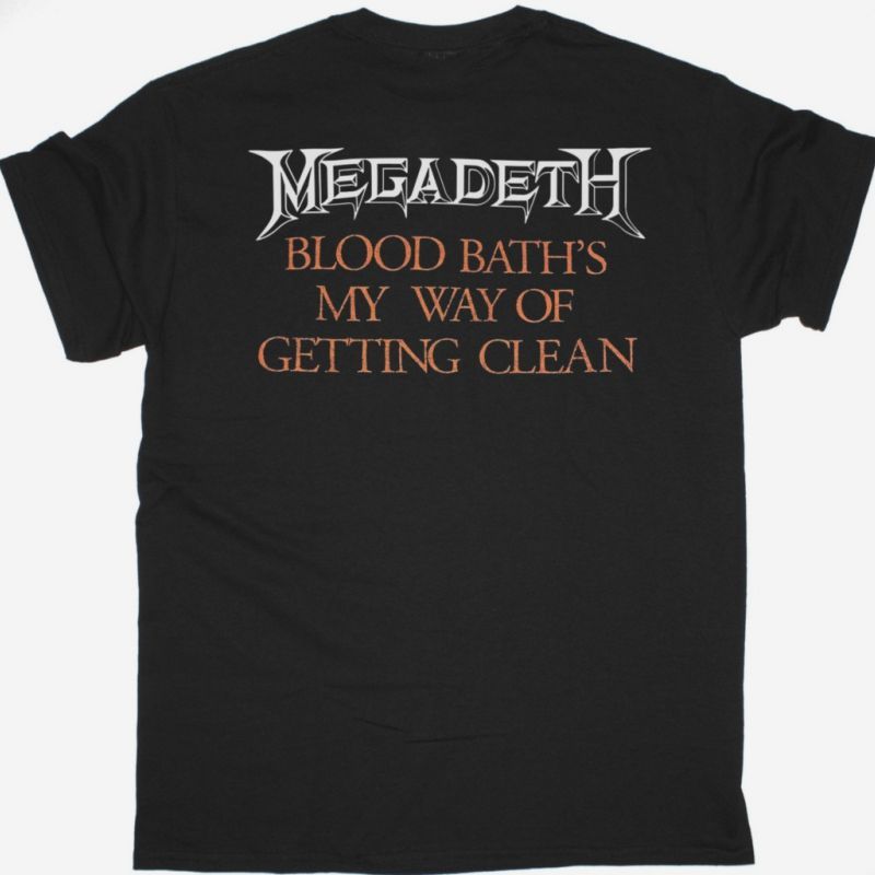 MEGADETH BLACK FRIDAY NEW BLACK T-SHIRT