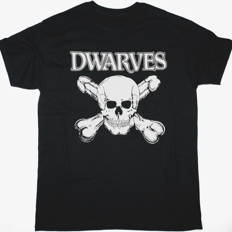 DWARVES RECOGNIZE THE DWARVES, SLUT GREEDY NEW BLACK T SHIRT