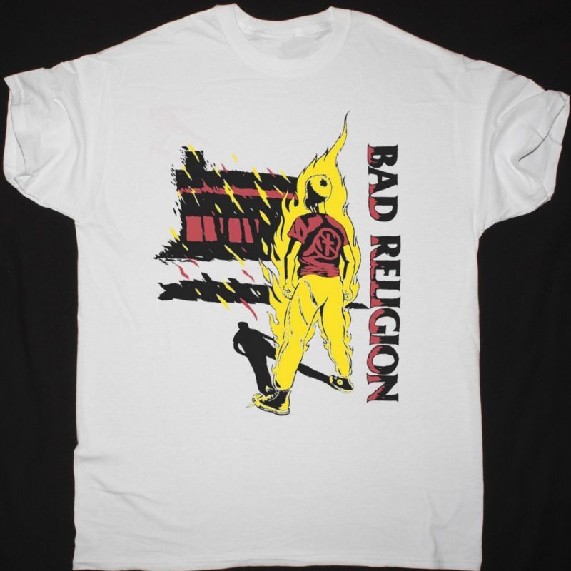 BAD RELIGION SUFFER NEW WHITE T SHIRT