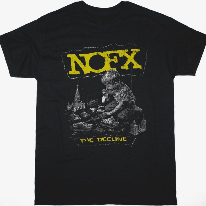 NOFX GLUESNIFFER NEW BLACK T SHIRT