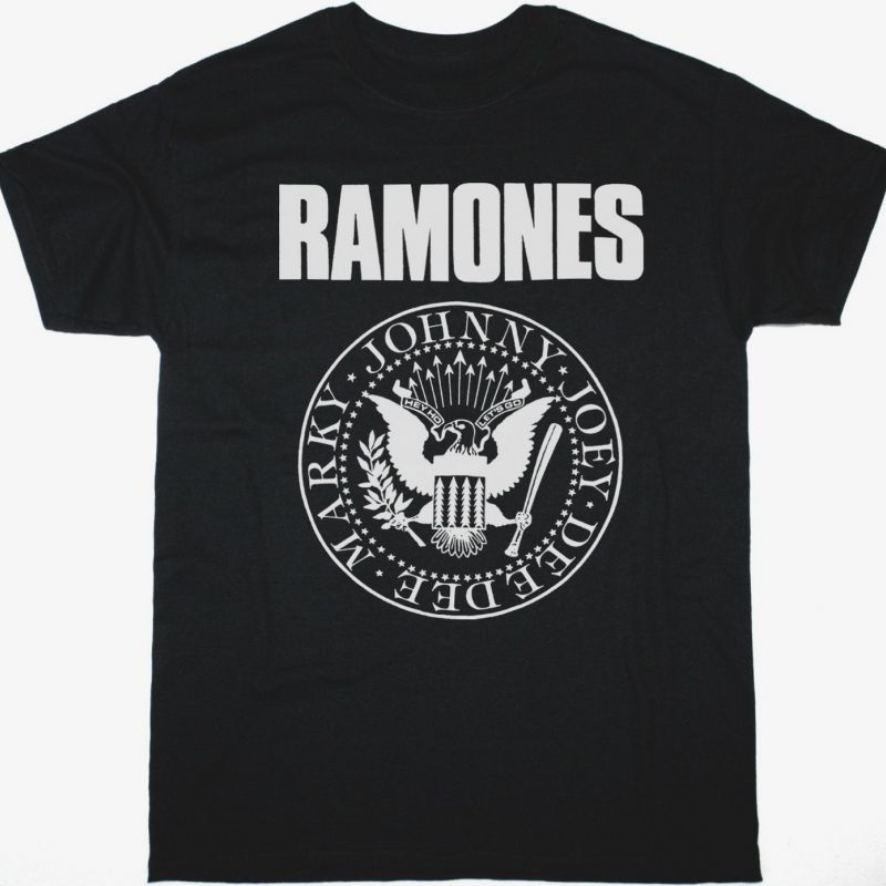 RAMONES BRAIN DRAIN NEW BLACK T-SHIRT