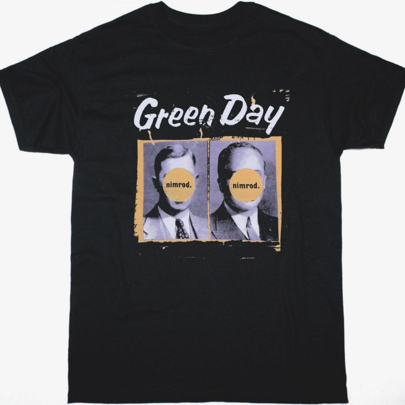 GREEN DAY NIMROD NEW BLACK T SHIRT