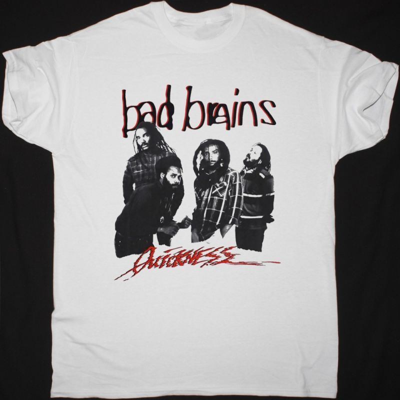 BAD BRAINS QUICKNESS NEW WHITE T SHIRT