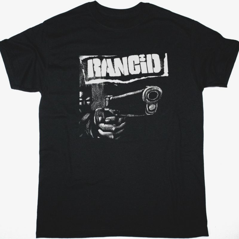 RANCID ’93 COVER NEW BLACK T SHIRT