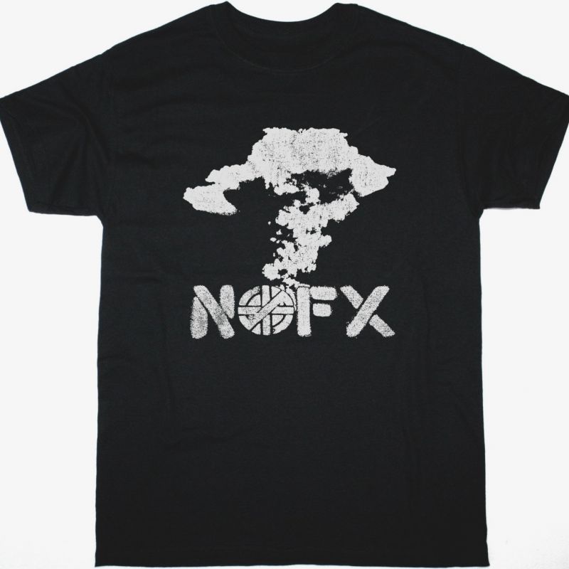 NOFX EXPLOSION CRASS LOGO NEW BLACK T SHIRT