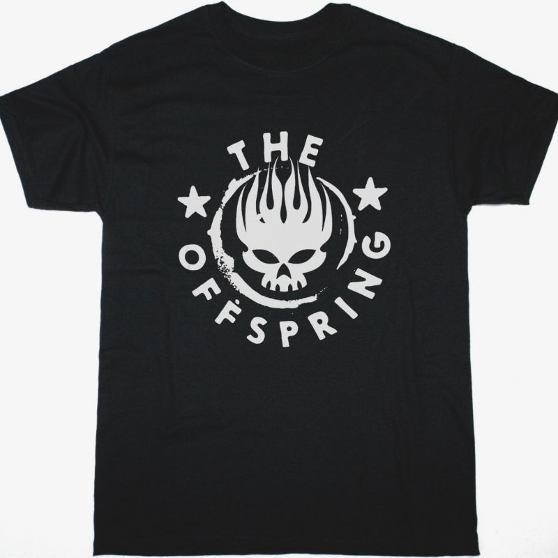 THE OFFSPRING STAR LOGO NEW BLACK T-SHIRT