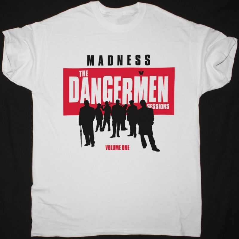 MADNESS THE DANGERMAN SESSIONS NEW WHITE T SHIRT