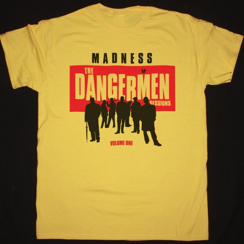 MADNESS THE DANGERMAN SESSIONS NEW YELLOW T SHIRT