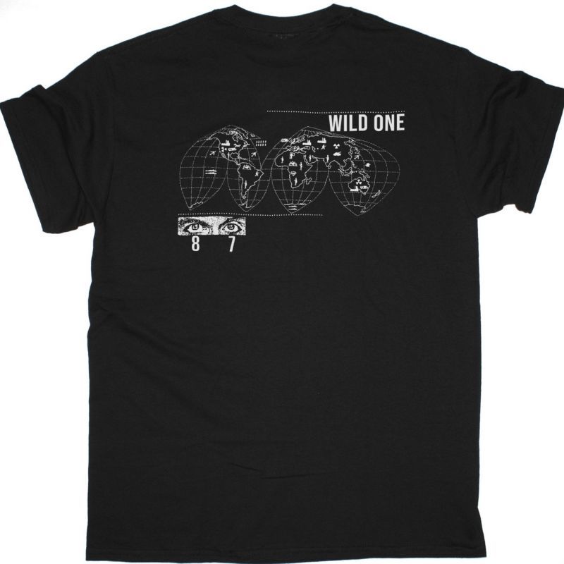 IGGY POP WILD ONE TOUR NEW BLACK T-SHIRT