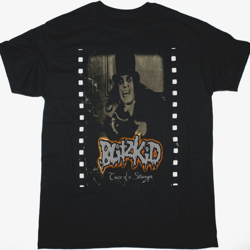 BLITZKID TRACE OF A STRANGER NEW BLACK T-SHIRT
