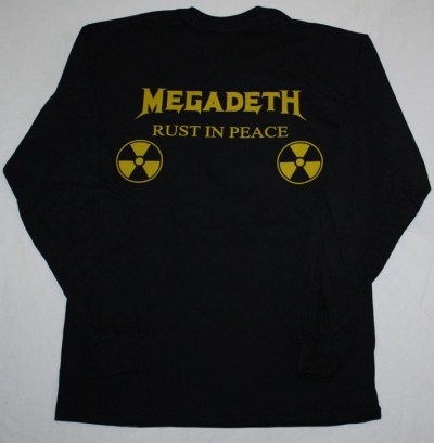 MEGADETH RUST IN PEACE'90  S-XXL LONG SLEEVE T-SHIRT