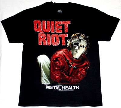 QUIET RIOT METAL HEALTH '83 NEW BLACK T-SHIRT