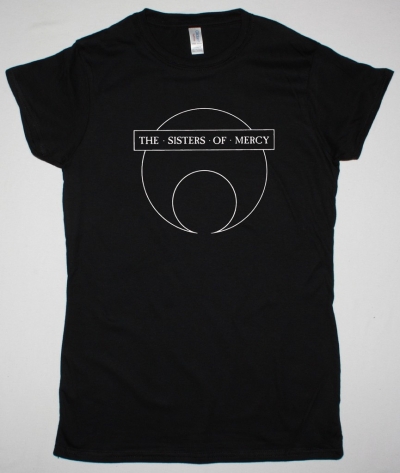 THE SISTERS OF MERCY WALK AWAY NEW BLACK LADY T-SHIRT