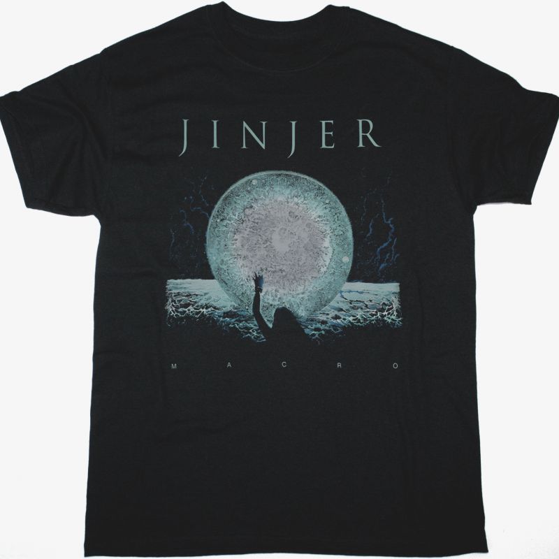 JINJER MACRO NEW BLACK T-SHIRT