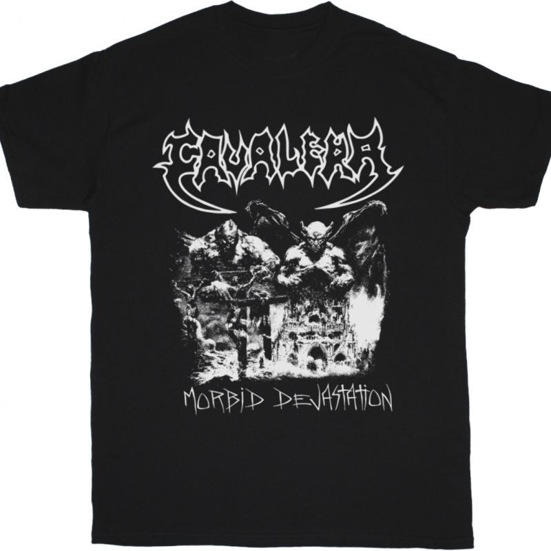 CAVALERA MORBID DEVASTATION 2023 TOUR DATE NEW BLACK T SHIRT