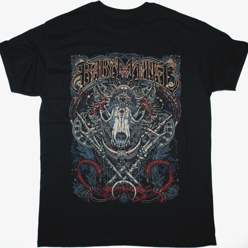 BABYMETAL BEYOND THE MOON LEGEND M NEW BLACK T-SHIRT
