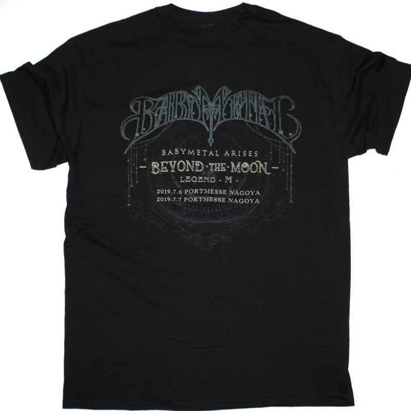 BABYMETAL BEYOND THE MOON LEGEND M NEW BLACK T-SHIRT