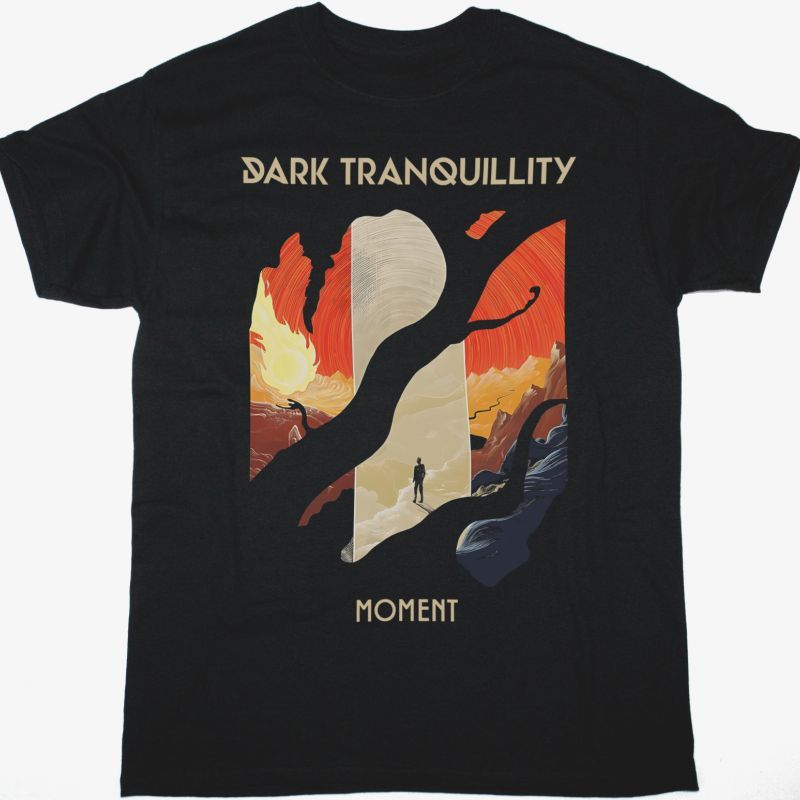 DARK TRANQUILLITY MOMENT NEW BLACK T-SHIRT