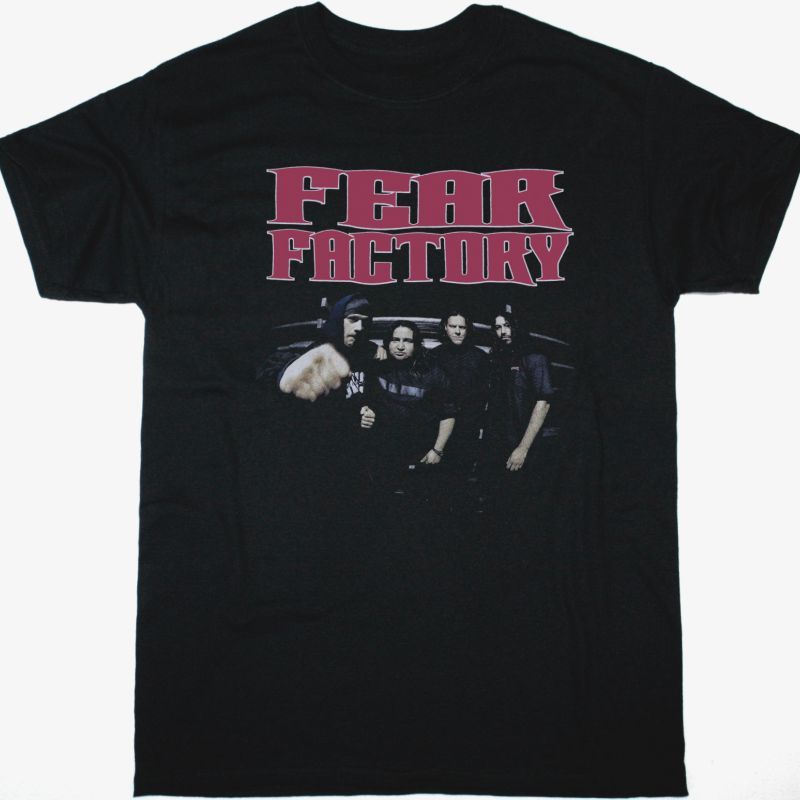 FEAR FACTORY SHIRT NEW BLACK T-SHIRT