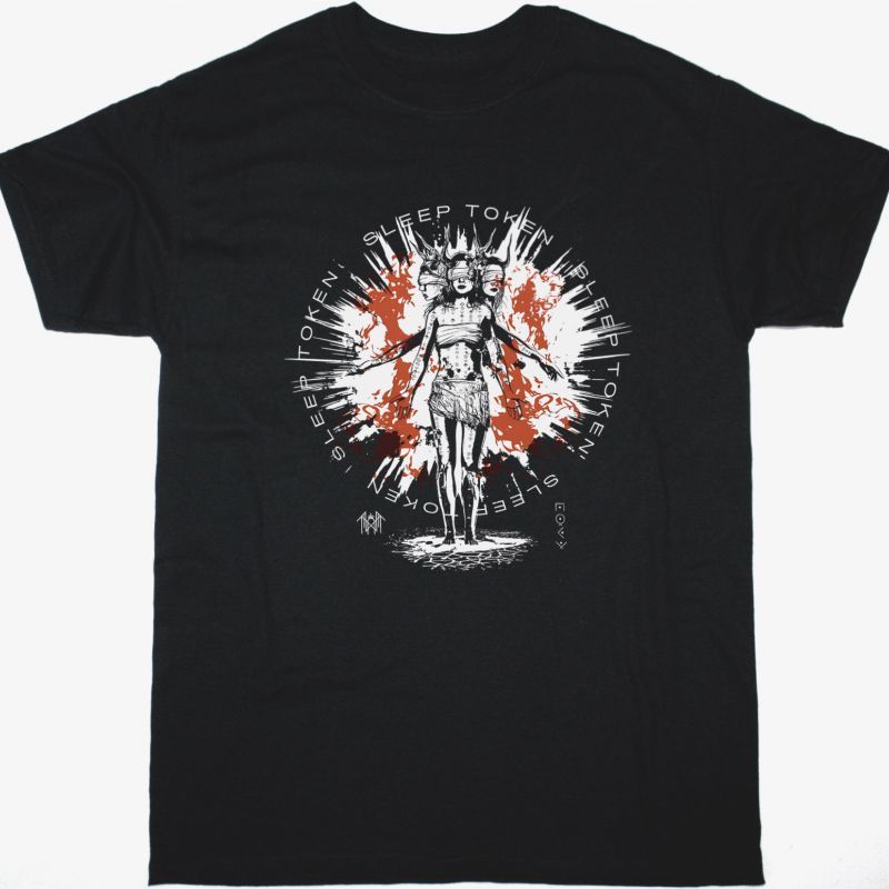 SLEEP TOKEN RAIN NEW BLACK T-SHIRT