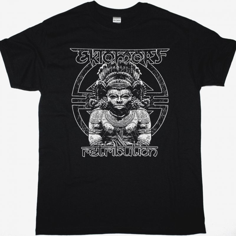EKTOMORF RETRIBUTION WTF NEW BLACK T-SHIRT