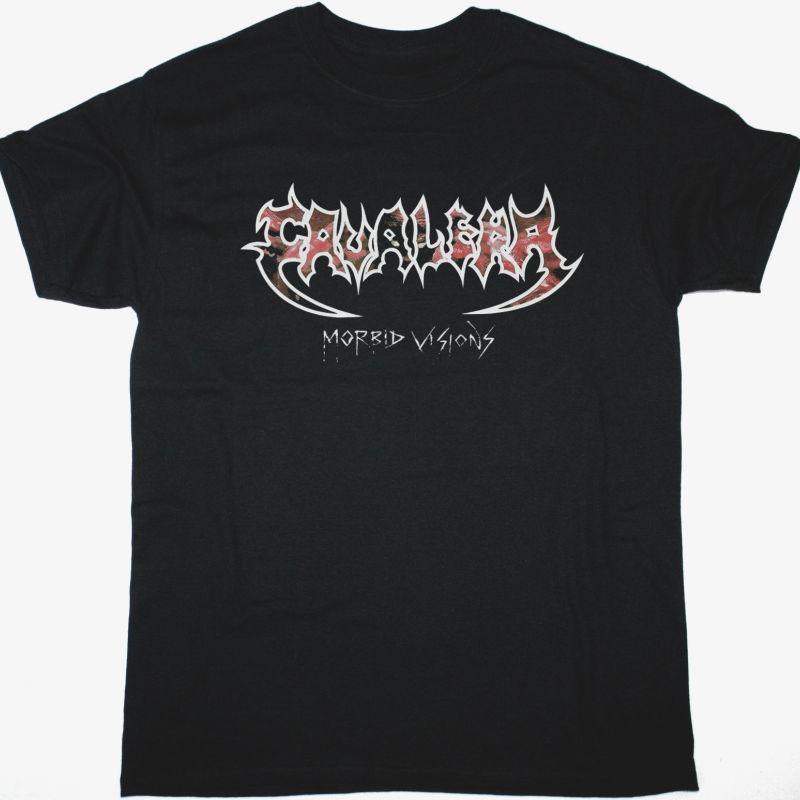CAVALERA MORBID VISIONS NEW BLACK T SHIRT