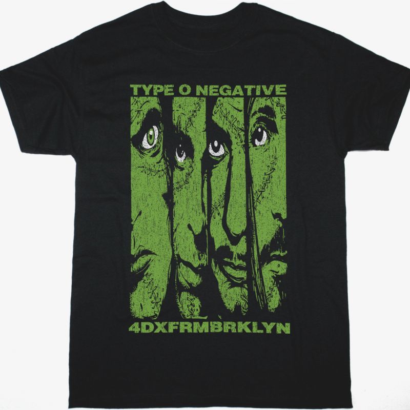 TYPE O NEGATIVE 4DXFRMBRKLYN NEW BLACK T-SHIRT