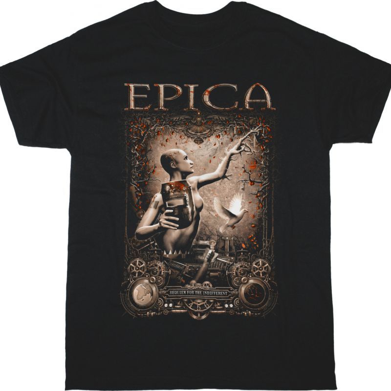 EPICA REQUIEM FOR INDIFFRENT NEW BLACK T-SHIRT