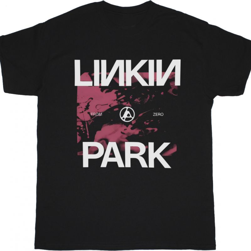 LINKIN PARK FROM ZERO NEW BLACK T-SHIRT