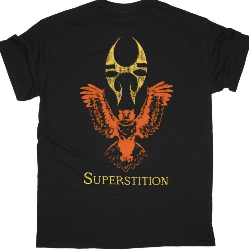 SOULFLY SUPERSTITION NEW BLACK T SHIRT