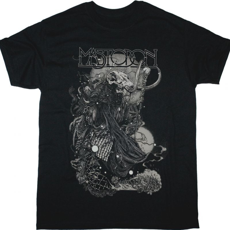 MASTODON THE HERMIT NEW BLACK T-SHIRT