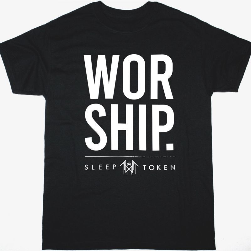 SLEEP TOKEN WORSHIP NEW BLACK T-SHIRT