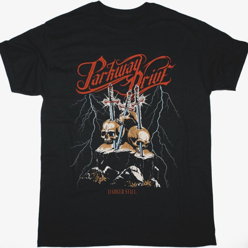PARKWAY DRIVE DARKER STILL NEW BLACK T-SHIRT