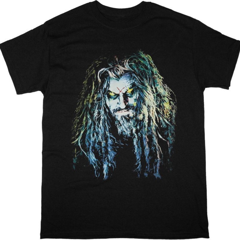 ROB ZOMBIE 100% HARDCORE NEW BLACK T-SHIRT