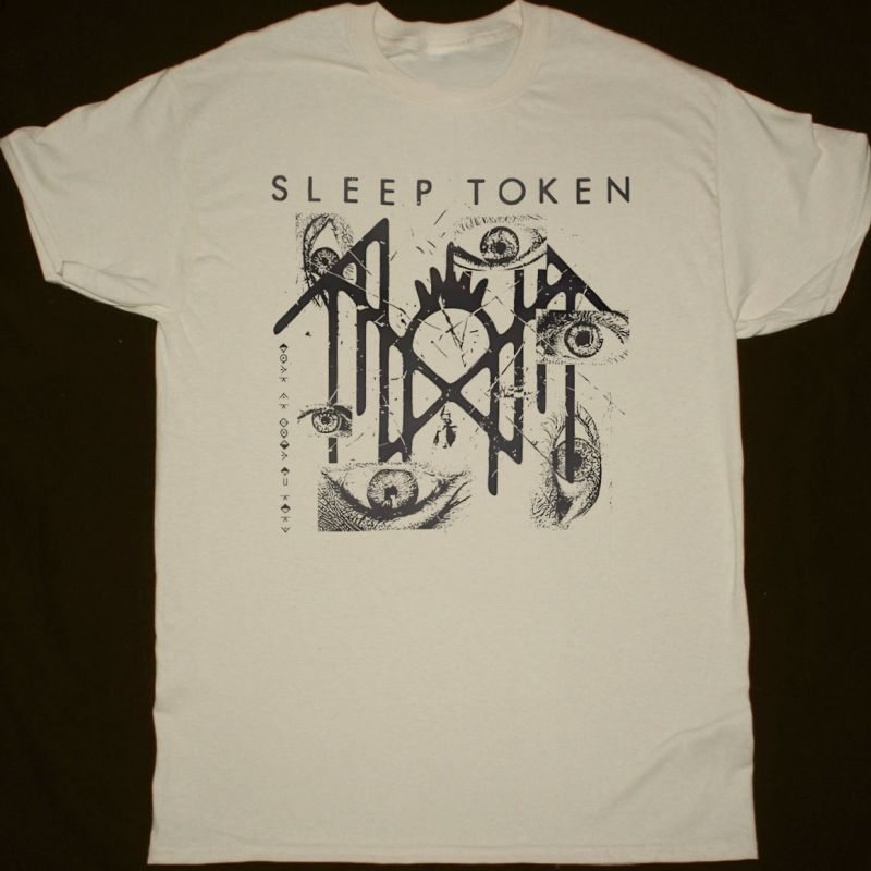 SLEEP TOKEN EYES  NEW NATURAL T-SHIRT