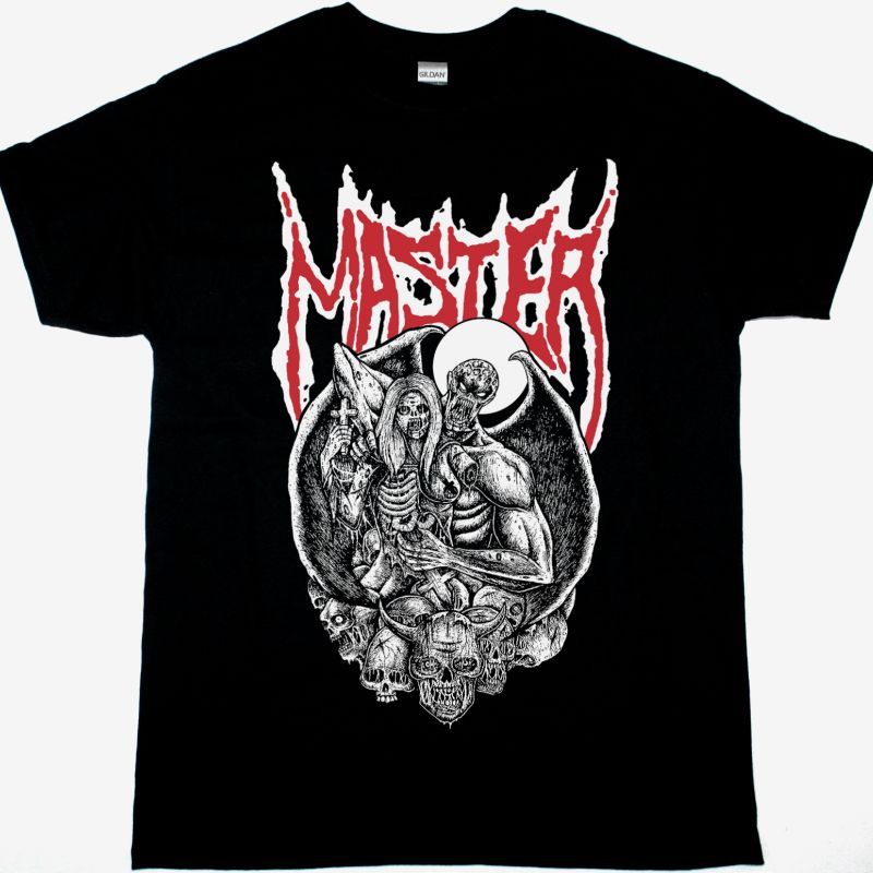 MASTER ENGULFED IN PARANOIA NEW BLACK T SHIRT