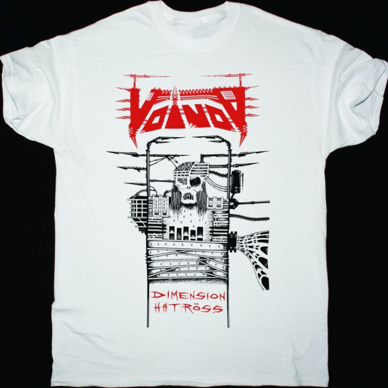 VOIVOD DIMENSION HATROSS NEW WHITE T SHIRT