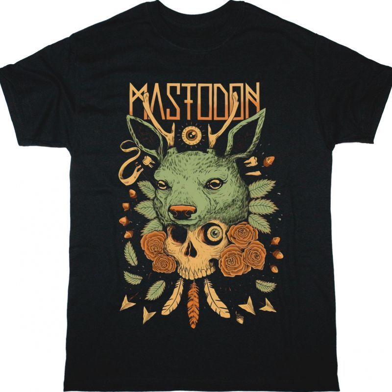 MASTODON ONCE MORE ROUND THE SUN NEW BLACK T-SHIRT